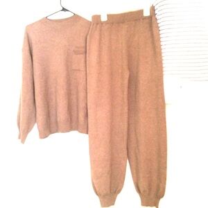 Elegant Tan Jumpsuit